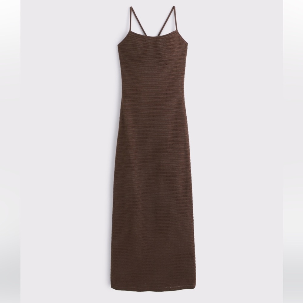 Abercrombie & Fitch Crotchet Style Maxi Dress